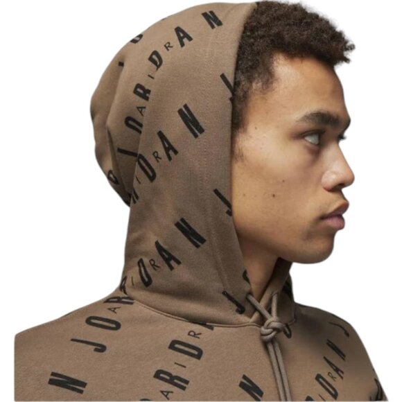 Nike Air Jordan Men's Matching Tracksuit Set Jumpman Sweatsuit Mocha Brown NWT - Picture 6 of 14